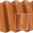 Perforated Corten Corrugated