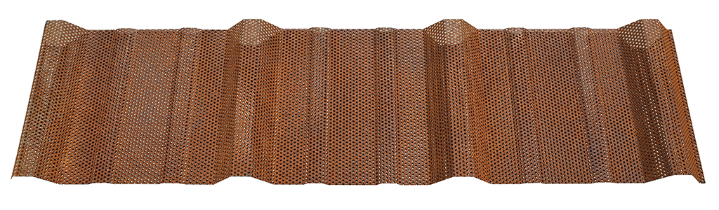 perforated corten r panel