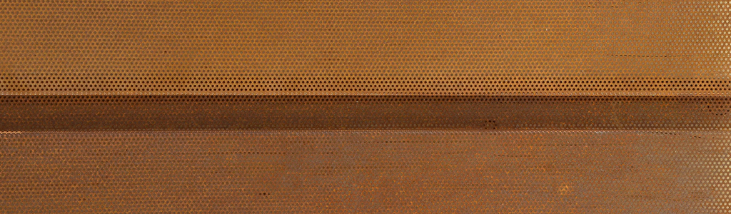 perforated corten western reveal horizontal 2.0 perforated corten western reveal 2.0